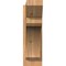 Ekena Millwork Legacy Slat Smooth Outlooker, Western Red Cedar, 7 1/2"W x 24"D x 24"H OUT08X24X24LEC06SWR - alternate 4